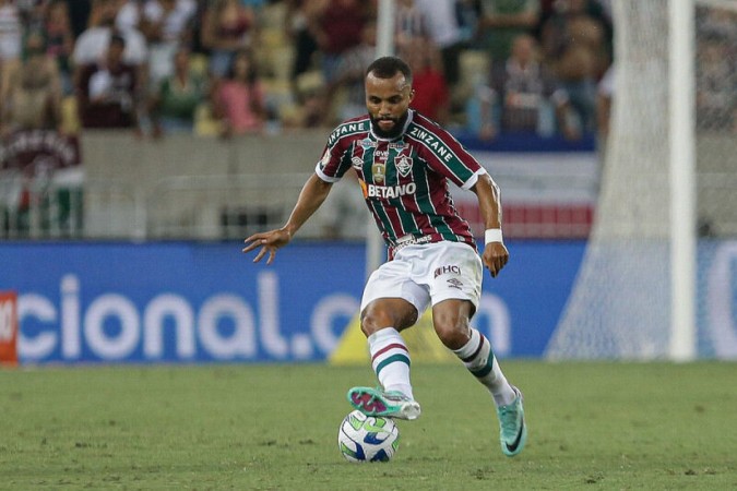 Samuel Xavier é um dos destaques do Fluminense na temporada -  (crédito: Foto: Lucas Merçon/ Fluminense FC )