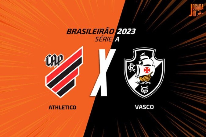 Athletico x Vasco -  (crédito: Foto: Arte Jogada10)