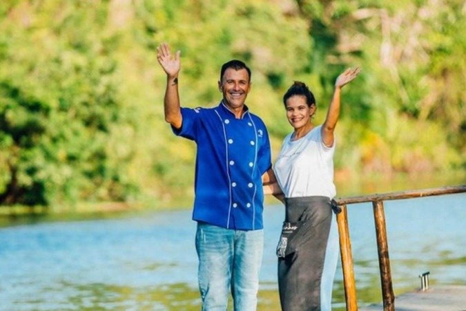 David Peregrina Capó e a esposa brasileira, Érica da Silva Santos - (crédito: Reprodução/Instagram/@chefdavid.ribeirinhos) David Peregrina Capó e a esposa brasileira, Érica da Silva Santos - (crédito: Reprodução/Instagram/@chefdavid.ribeirinhos)