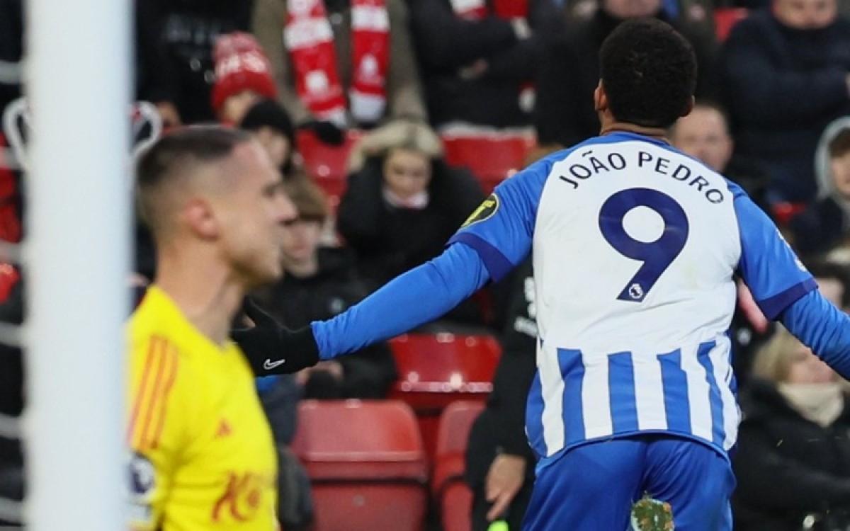 João Pedro dá show e Brighton bate Nottingham