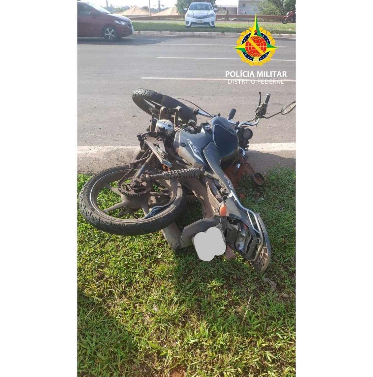 Motorista que saiu alcoolizado de festa atropela motociclista na L4 Sul