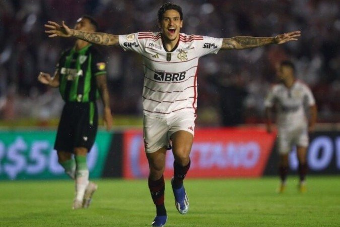 Técnico do Flamengo fala após mais uma vitória no Brasileirão -  (crédito: Foto: Gilvan de Souza / Flamengo)