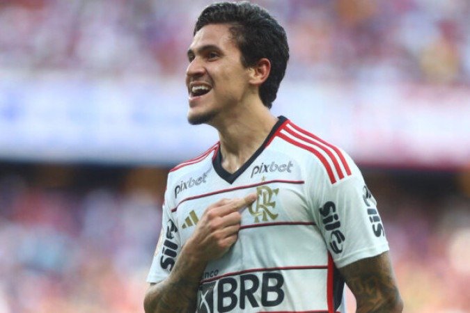 PEDRO  - Foi sempre perigoso e deixou o dele. Poderia ter feito pelo menos mais 2 gols - NOTA 6,5 - Foto: Gilvan de Souza/Flamengo