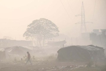 As descobertas quantificam os benefícios da implementação de políticas de controle da poluição atmosférica mais rigorosas -  (crédito: AFP)