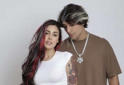 Alicia X e Cauê Fantin namoraram por cinco anos -  (crédito: Reprodução Instagram)