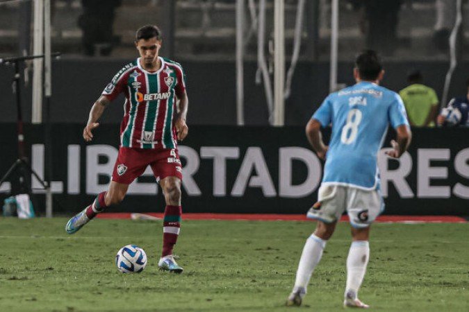 Sporting Cristal (Peru) - classificado por ser o terceiro colocado do Peruano. Foto: Marcelo Gonçalves/Fluminense