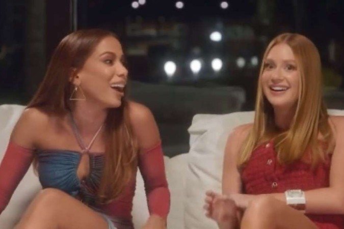 Anitta comentou que pediu desculpas para Marina Ruy Barbosa - (crédito: Reprodução Redes Sociais) Anitta comentou que pediu desculpas para Marina Ruy Barbosa - (crédito: Reprodução Redes Sociais)
