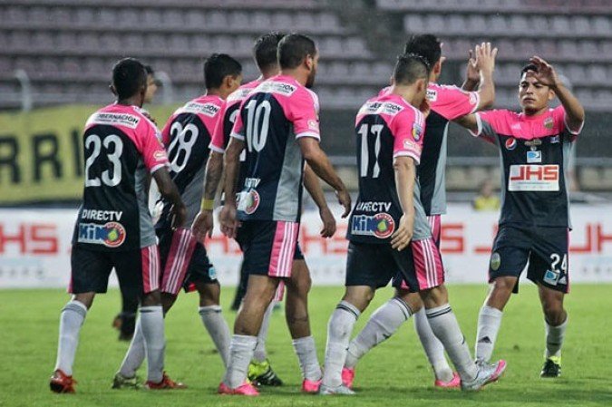 Deportivo Táchira Venezuela) - classificado por ser campeão do Campeonato Venezuelano. Foto: Divulgação/Deportivo Táchira