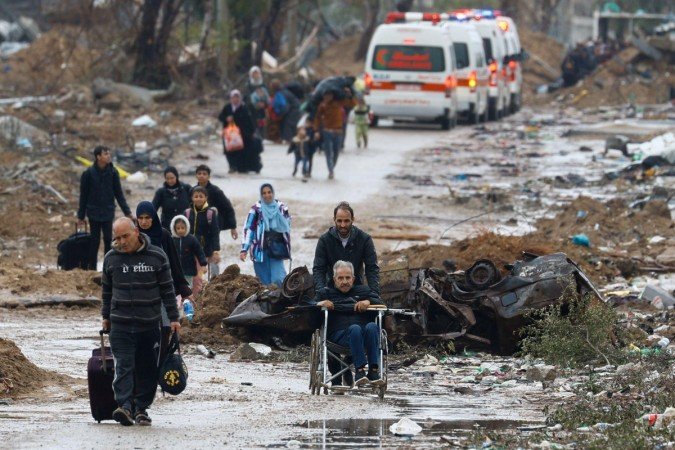 Hamas anuncia acordo para mais dois dias de trégua com Israel - (crédito: Reuters) Hamas anuncia acordo para mais dois dias de trégua com Israel - (crédito: Reuters)