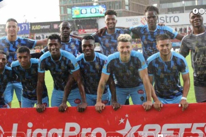 El Nacional (Equador) - classificado por assegurar o quinto lugar no Campeonato Equatoriano. Divulgação/El Nacional