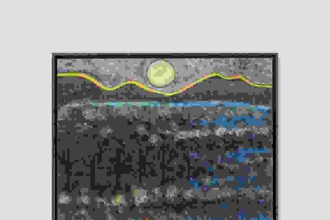 Obra de Nilda Neves, que expõe Do sertão à lua no Museu Nacional da República -  (crédito: Nilda Neves )