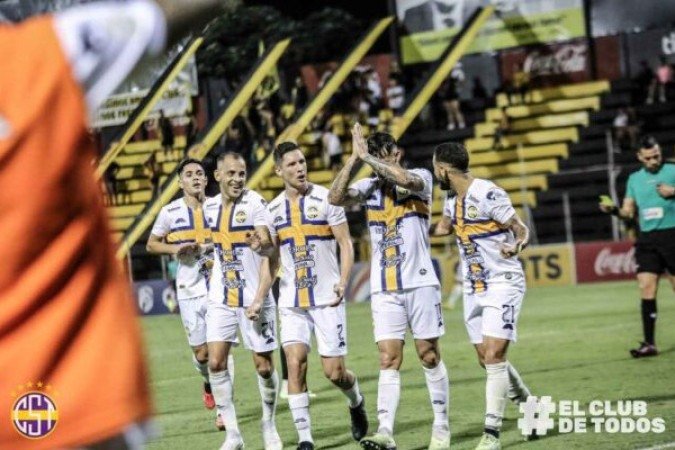 Sportivo Trinidense (Paraguai) - classificado por ser finalista da Copa do Paraguai. Divulgação/Sportivo Trinidense
