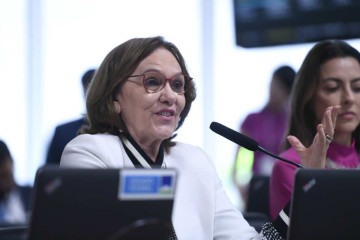 Senadora Zenaide Maia (PSD-RN) foi a única a votar contrariamente ao 'pacote do veneno' -  (crédito: Edilson Rodrigues/Agência Senad)