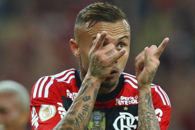 Cebolinha exalta virada de chave no Flamengo de Tite: ‘Retomei a confiança’ -  (crédito: Jogada10)