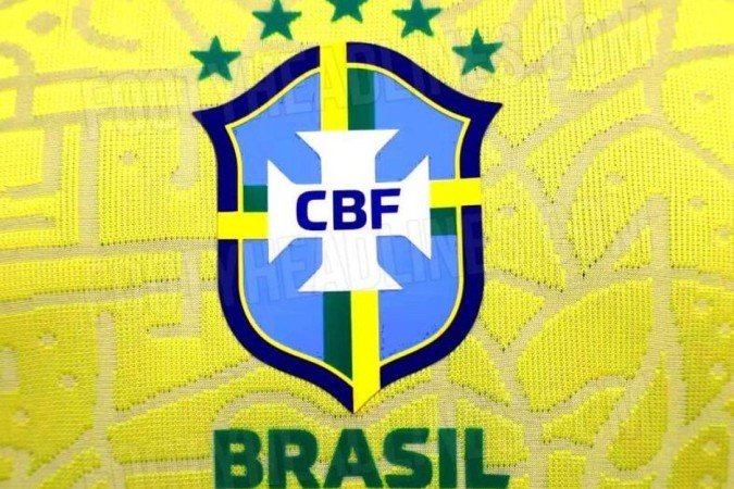 Site especializado vaza suposta nova camisa da Seleção Brasileira -  (crédito: Jogada10)