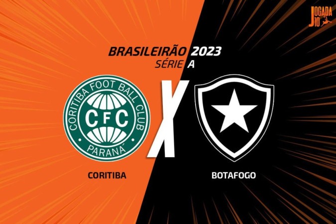 Coritiba x Botafogo, AO VIVO, com a Voz do Esporte, às 20h -  (crédito: Jogada10)