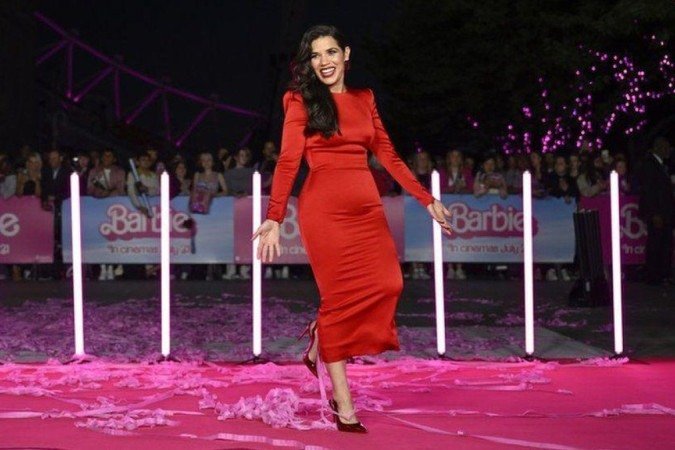 America Ferrera na estreia de 'Barbie' - (crédito: getty images) America Ferrera na estreia de 'Barbie' - (crédito: getty images)