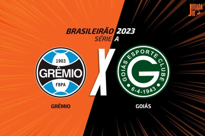 Grêmio x Goiás: onde assistir, escalações e arbitragem -  (crédito: Jogada10)