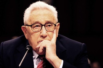 O ex-secretário de estado dos EUA Henry Kissinger, uma figura-chave da diplomacia americana na era pós-Segunda Guerra Mundial, morreu em 29 de novembro de 2023 -  (crédito: KAREN BLEIER / AFP)