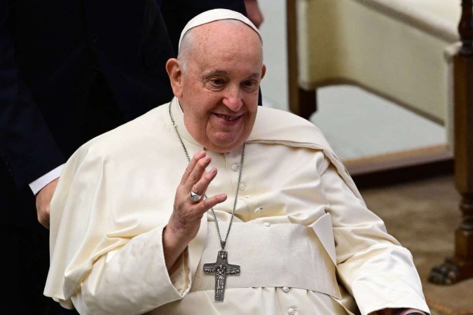 O papa Francisco completa 87 anos neste domingo, 17 - (crédito: Tiziana FABI / AFP)