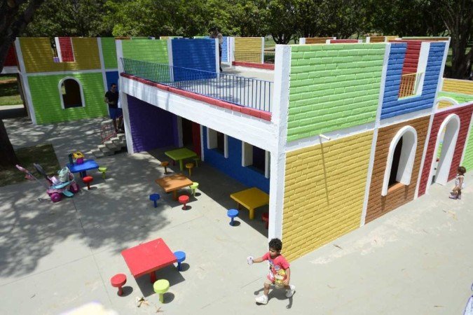  O castelinho do 
Parque da Cidade recebeu nova intervenção para melhorias