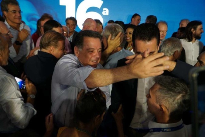 O ex-governador de Goiás e ex-senador Marconi Perillo foi eleito nesta quinta-feira (30/11/2023) como novo presidente do PSDB para um mandato de dois anos.