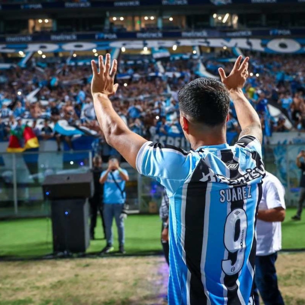 Suárez pode fazer seu último jogo na Arena do Grêmio