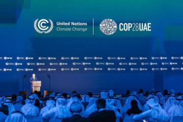 Lula discursa na abertura da COP28, em Dubai: 'Não é possível enfrentar a mudança do clima sem combater as desigualdades' -  (crédito: Ricardo Stuckert/PR)