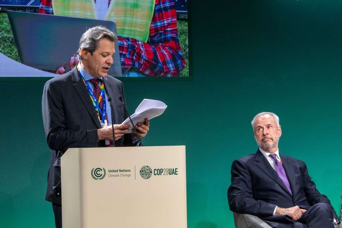 Na COP28, Haddad diz que 