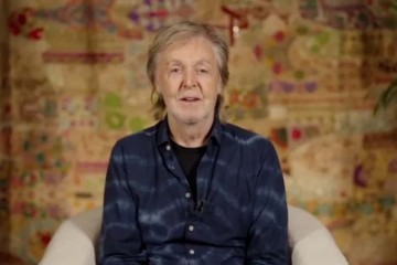 Paul McCartney no Conversa com Bial -  (crédito: TV Globo/ reprodução)