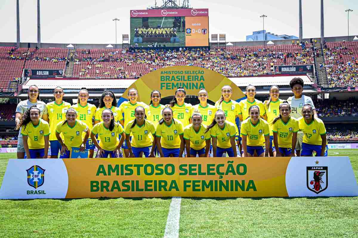 BRASIL 4 X 3 JAPÃO - MELHORES MOMENTOS - AMISTOSO SELEÇÃO BRASILEIRA  FEMININO 2023 