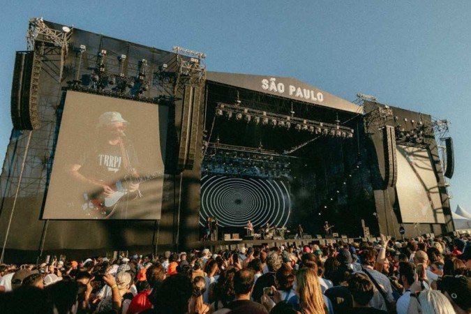 Slowdive no palco São Paulo
