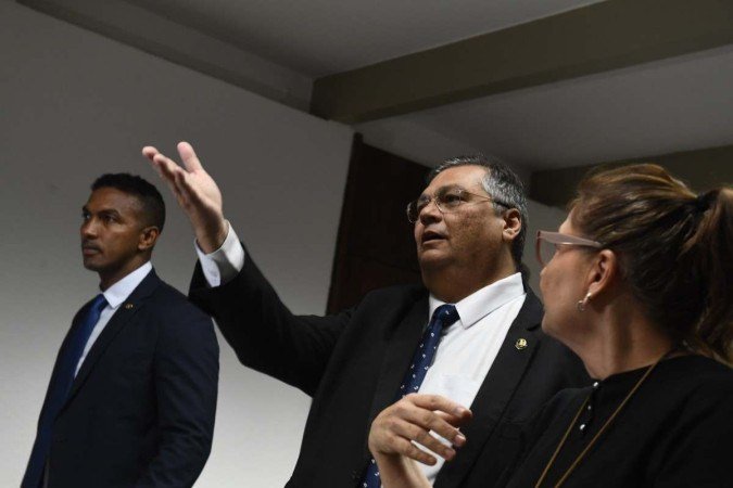 O ministro da Justiça, Flávio Dino, em visita ao Senado, onde será sabatinado no dia 13 - (crédito: Roque de Sá/Agência Senado) O ministro da Justiça, Flávio Dino, em visita ao Senado, onde será sabatinado no dia 13 - (crédito: Roque de Sá/Agência Senado)