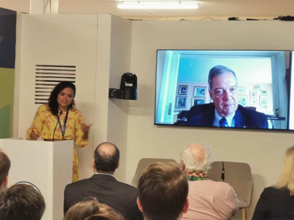 A secretária (vice-ministra) do Ministério da Agricultura e Pecuária do Brasil, Renata Miranda