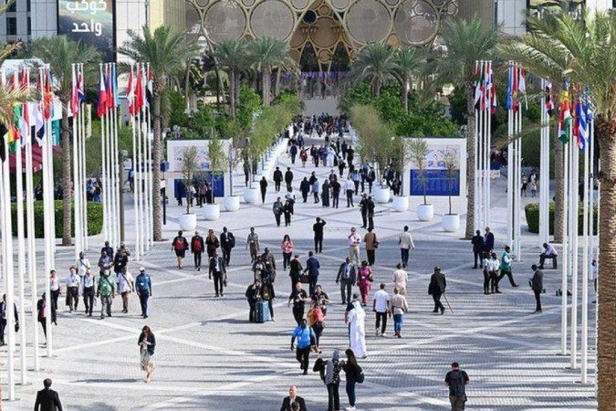 Como a COP de Dubai foi 'tomada' por representantes de petroleiras - (crédito: UN CLIMATE CHANGE/KIARA WORTH) Como a COP de Dubai foi 'tomada' por representantes de petroleiras - (crédito: UN CLIMATE CHANGE/KIARA WORTH)