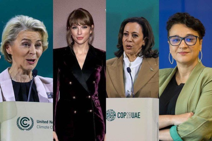 O ranking levou em conta várias categorias de atuação como política, finanças, tecnologia, negócios, além de mídia e entretenimento - (crédito: KARIM SAHIB / AFP; Dimitrios Kambouris / GETTY IMAGES NORTH AMERICA / Getty Images via AFP; KARIM SAHIB; Fernando SantoS/Divulgação BB ) O ranking levou em conta várias categorias de atuação como política, finanças, tecnologia, negócios, além de mídia e entretenimento - (crédito: KARIM SAHIB / AFP; Dimitrios Kambouris / GETTY IMAGES NORTH AMERICA / Getty Images via AFP; KARIM SAHIB; Fernando SantoS/Divulgação BB )