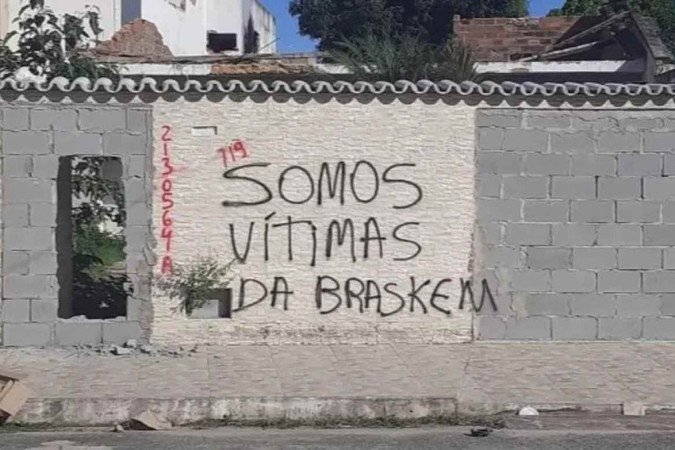 Desde 2018, mais de 14 mil imóveis foram desocupados no bairro de Mutange, em Maceió - (crédito: Reprodução redes sociais) Desde 2018, mais de 14 mil imóveis foram desocupados no bairro de Mutange, em Maceió - (crédito: Reprodução redes sociais)