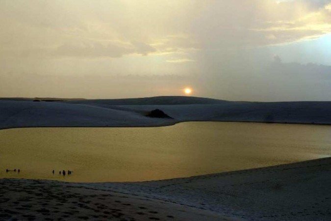 Parque Nacional dos Lençóis Maranhenses é uma das reservas naturais que corre o risco de ser retirado do PND e do PPI  -  (crédito: Antonio Milena/Agência Brasil)