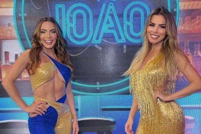 Erika Schneider (à direita) e Carla Prata apresentarão podcast juntas
- (crédito: Divulgação ) Erika Schneider (à direita) e Carla Prata apresentarão podcast juntas
- (crédito: Divulgação )
