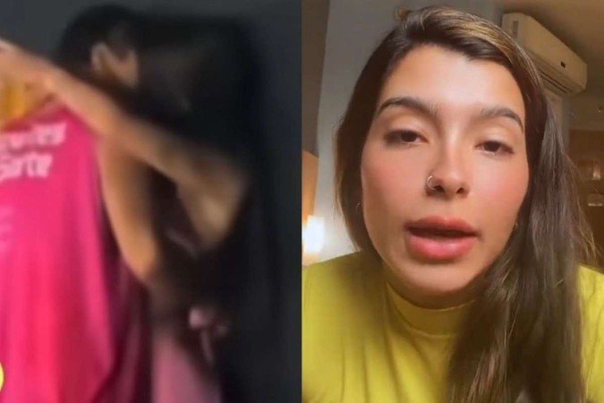 Lucas Huback foi flagrado traindo a namorada, Nicole Machado, com a tiktoker Beca Barreto - (crédito: Reprodução Instagram) Lucas Huback foi flagrado traindo a namorada, Nicole Machado, com a tiktoker Beca Barreto - (crédito: Reprodução Instagram)