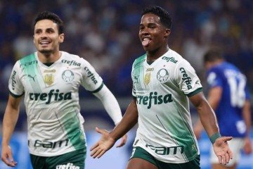No Mineirão, nesta quarta-feira, o Palmeiras fez uma exibição típica de um time prestes que pouco precisava fazer para soltar o grito de campeão -  (crédito: Cesar Greco/Palmeiras)