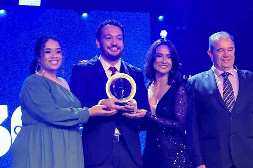 Os repórteres Talita, Pedro e Aline assinaram a série Viagem cancelada: O preconceito que limita o ir e vir -  (crédito: Divulgação CNT)