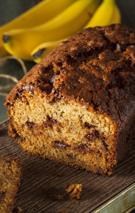 Pão de banana com chocolate (Imagem: Brent Hofacker | Shutterstock) -  (crédito: EdiCase)