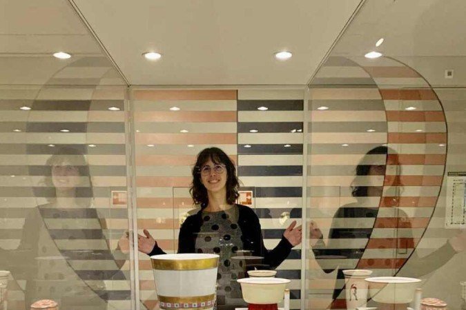 Filipa Quatorze, coordenadora do Museu da Vista Alegre, em Ílhavo, Portugal