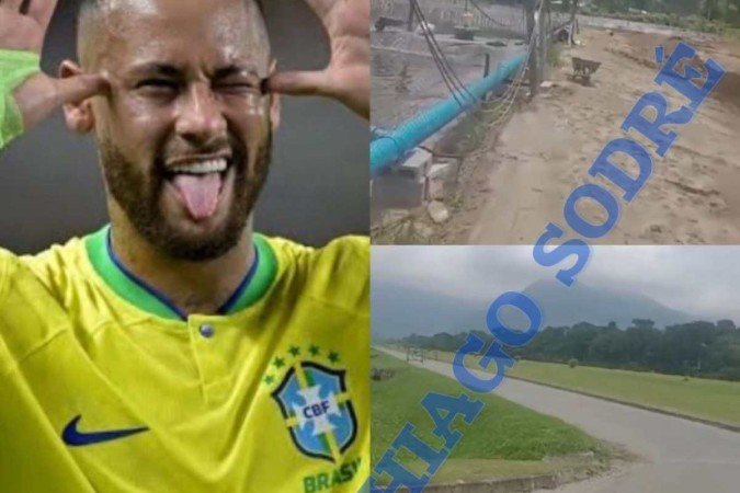 Neymar constrói pista de pouso em sua mansão - (crédito: Foto arquivo pessoal Thiago Sodré) Neymar constrói pista de pouso em sua mansão - (crédito: Foto arquivo pessoal Thiago Sodré)