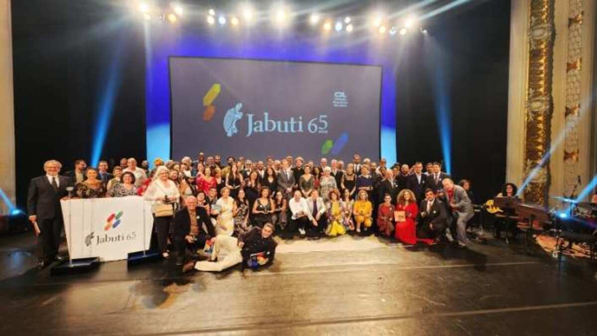 Prêmio Jabuti 2023 -  (crédito: Reprodução/Câmara Brasileira do Livro)