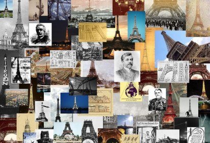 No dia 6 de maio de 1889, a Torre Eiffel foi aberta ao público pela primeira vez, em Paris. Já são 134 anos de imponência na capital francesa.  -  (crédito: KUXU76 WIKIMEDIA COMMONS )