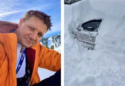 O acidente grave envolvendo o ator Jeremy Renner no primeiro dia de 2023 teve grande repercussão.  -  (crédito: Reprodução Instagram)