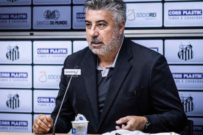 Gallo desabafou após rebaixamento do Santos - (crédito: Foto: Raul Baretta/ Santos FC) Gallo desabafou após rebaixamento do Santos - (crédito: Foto: Raul Baretta/ Santos FC)
