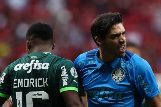 Abel Ferreira leva sua segunda Bola de Prata  -  (crédito:  CESAR GRECO)